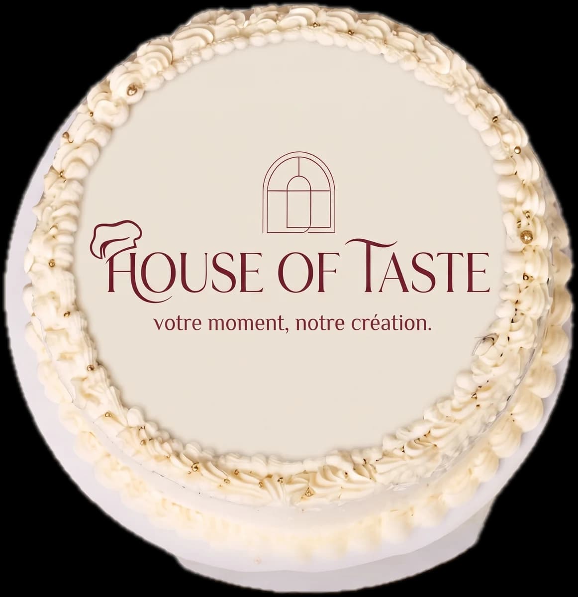 Gâteau 10" avec photo comestible